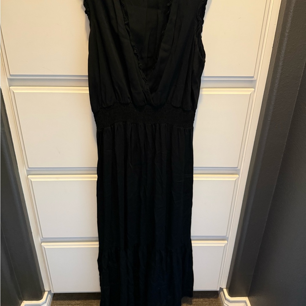 J. Jill Elegant Black Maxi Dress